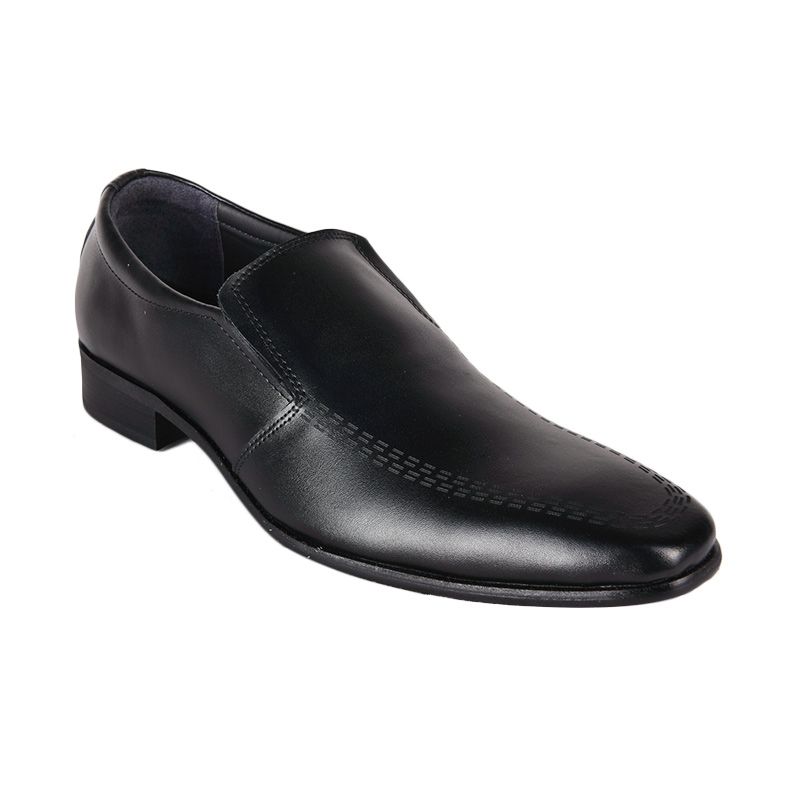 MARCO CUOMO Formal 1103-4 Black Sepatu Pria