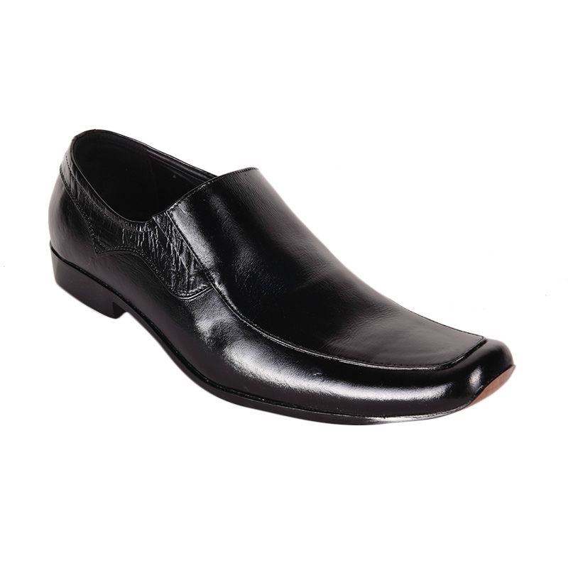 Marco Cuomo Formal AL 10 Black Sepatu Pria