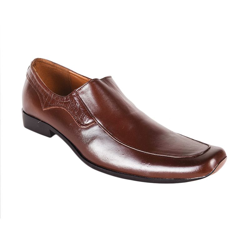 Marco Cuomo Formal AL 10 Brown Sepatu Pria
