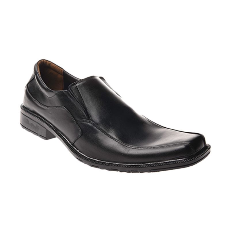 Marco Cuomo Formal L 112 Black Sepatu Pria