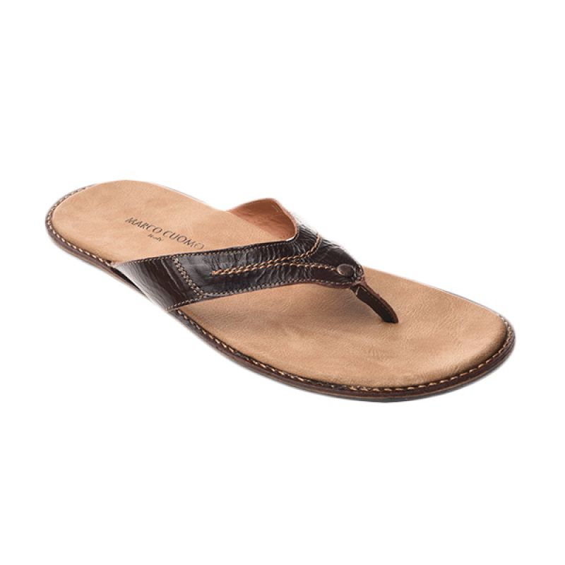 Marco Cuomo JA 03 Brown Sandal Pria