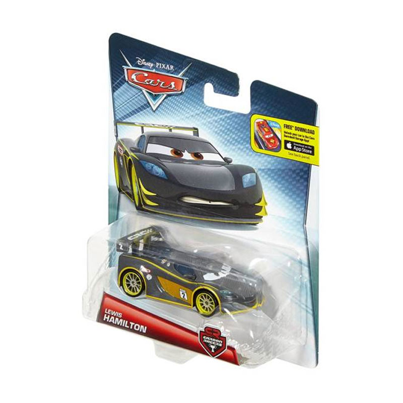 Jual Disney Cars Lewis Hamilton Carbon Fiber Die Cast 