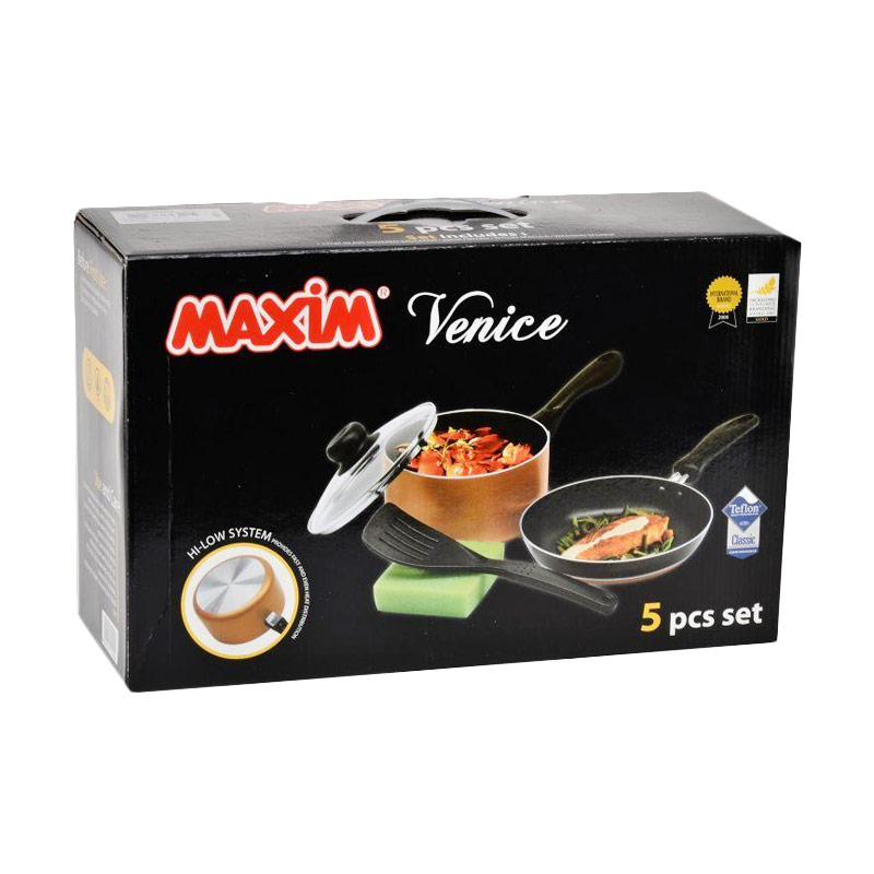 Jual Maxim  Venice Set  Alat  Masak  5 Pcs Online Harga  