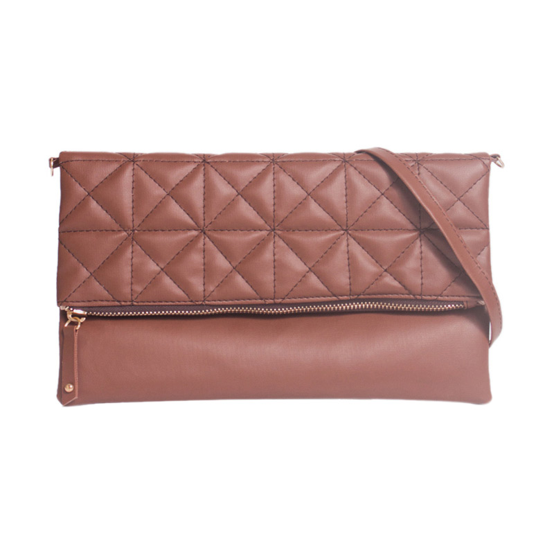 jual mayonette minako quilted shoulder bag coffee jual mayonette minako quilted shoulder bag coffee