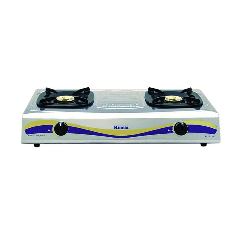 jual rinnai rl 522e kompor gas dua tungku stainless jual rinnai rl 522e kompor gas dua tungku stainless