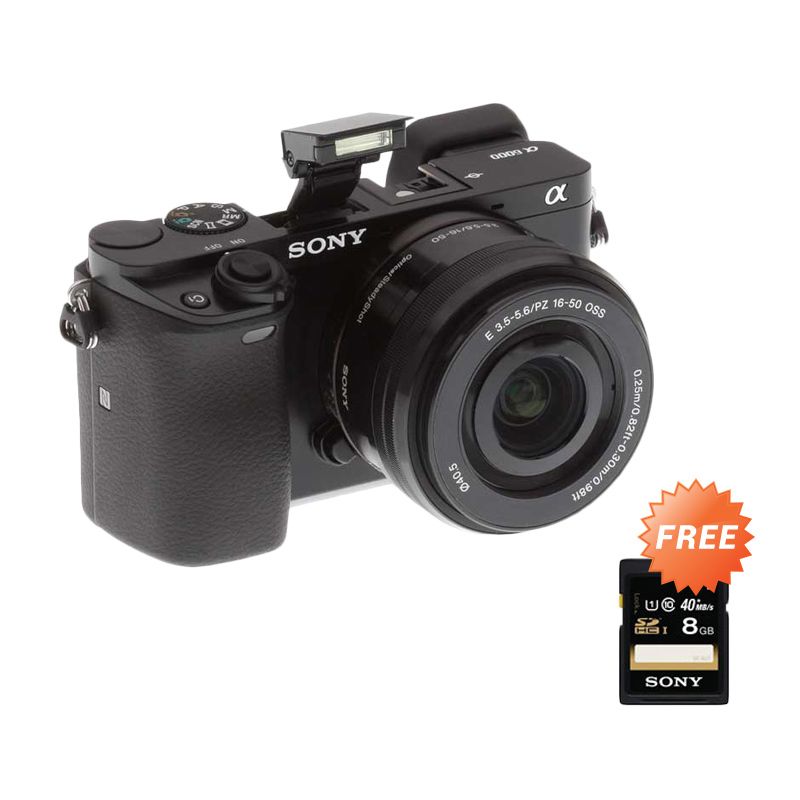 Jual Sony Alpha A6000 Black Kamera Mirrorless Di Seller Megakamera (expired) Gunung Sahari
