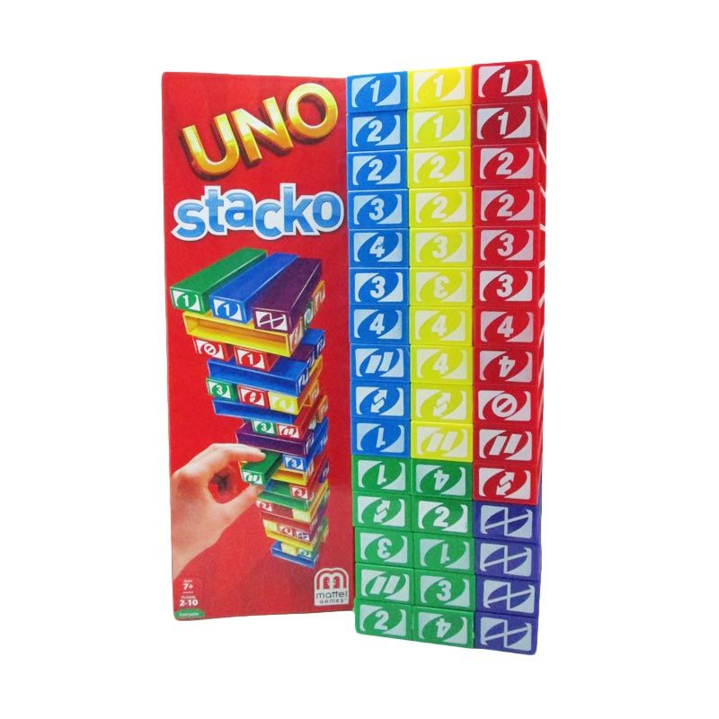 Jual MeilynGiftShop Uno Stacko Merah Mainan Anak Online 