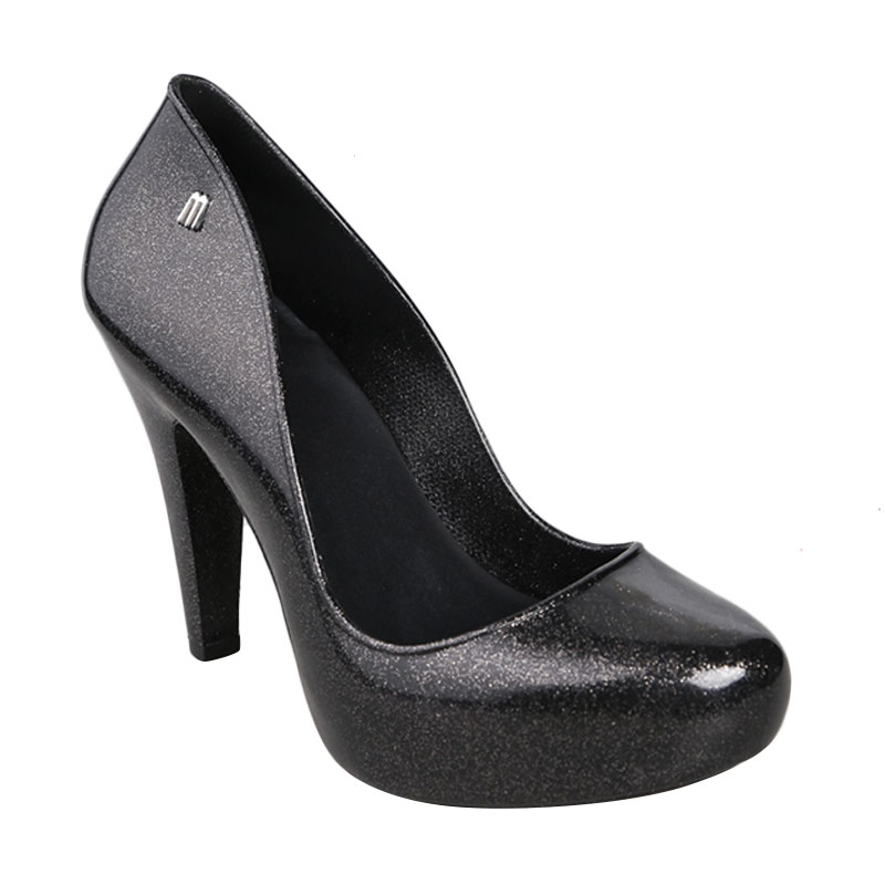 Melissa Incense Iv Ad 31939 Sepatu Wanita - Glitter Black