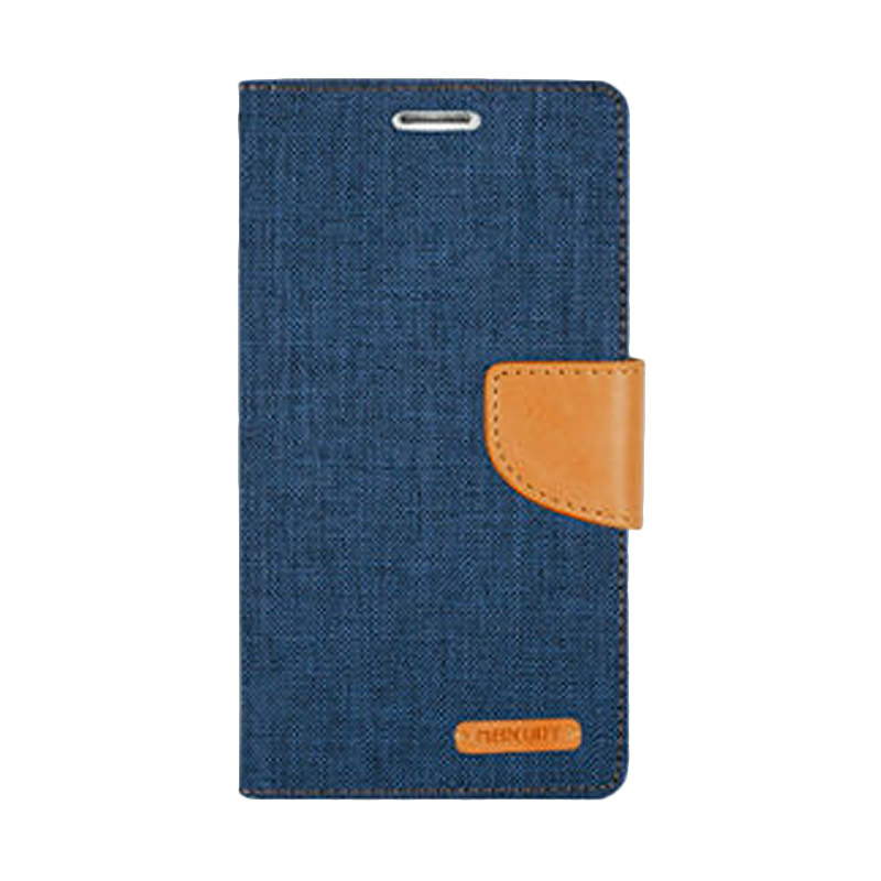 jual mercury canvas diary flip cover casing for samsung galaxy j5 2016 or j510 navy jual mercury canvas diary flip cover casing for samsung galaxy j5 2016 or j510 navy
