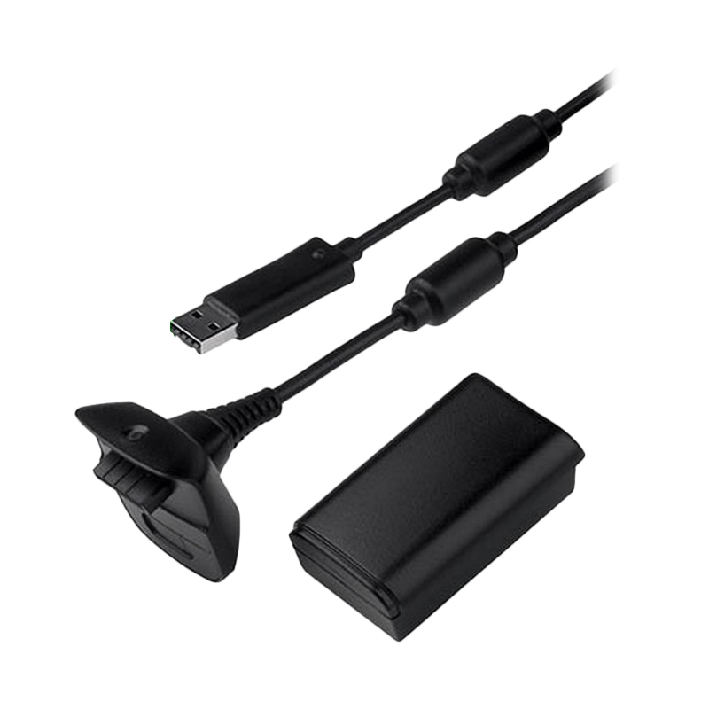 Jual Microsoft Controller Battery Charge & Play Kit for Xbox 360 Stick
