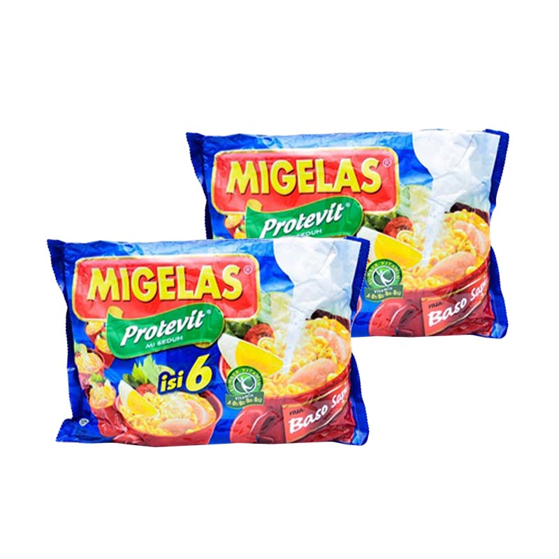 Jual Migelas Misehat Rasa Baso Sapi [2 Pack/28 g x 6 Pcs