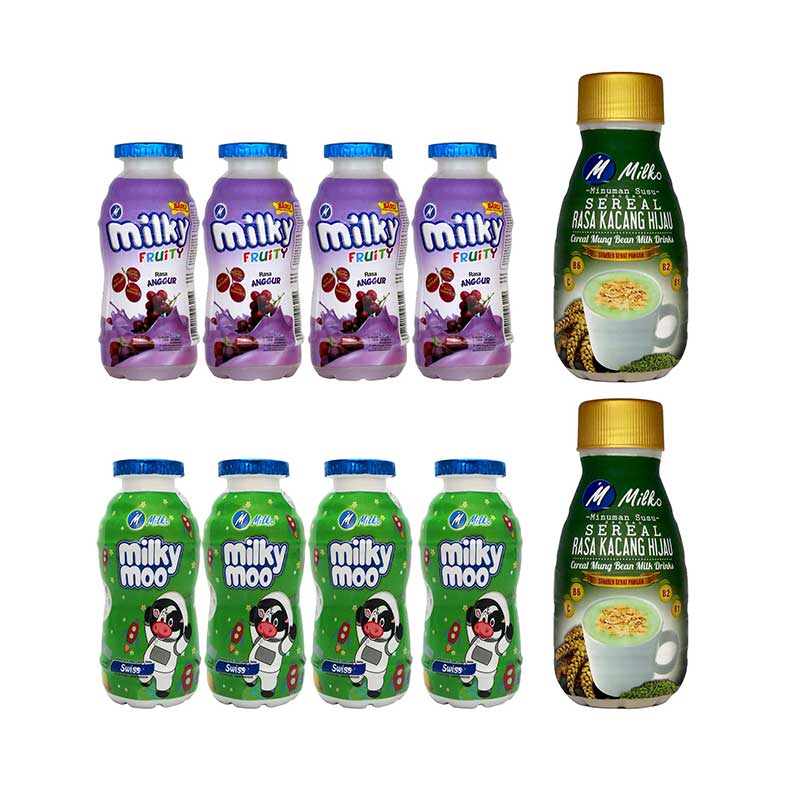Milko Susu Milky Moo Coklat Swiss 70 Ml 60 Botol - Search Best 4K