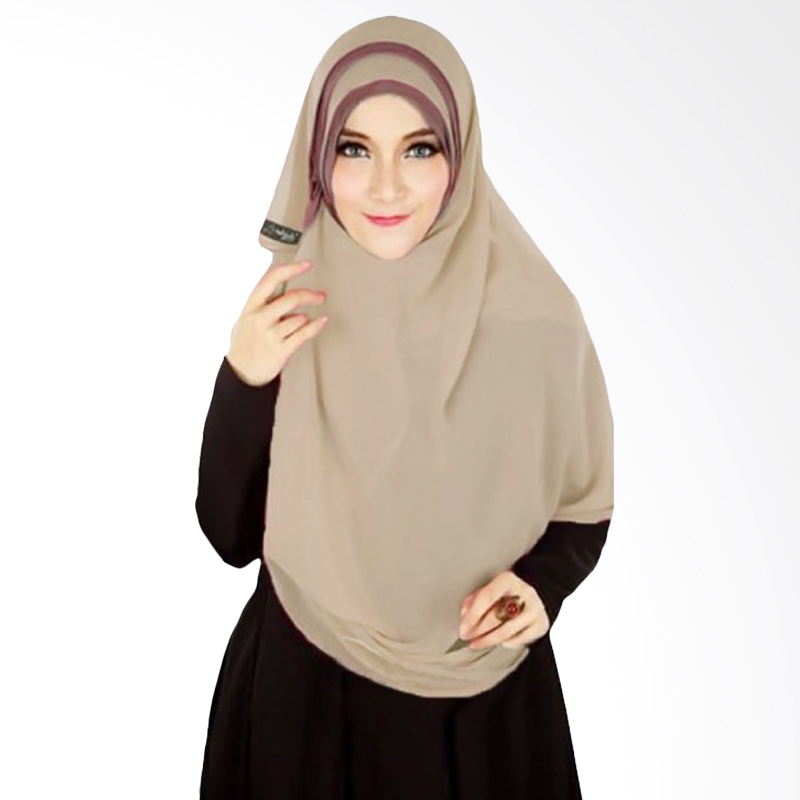 Jual Milyarda Hijab Athalia Kerudung Syar'i - cream Online 