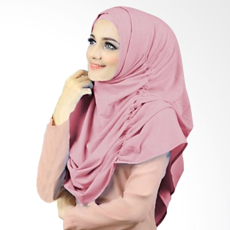 Jual Milyarda Hijab Narinda Kerudung  Syar i Dusty  Pink  
