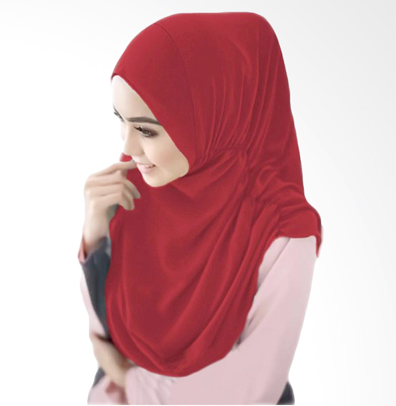 Milyarda Hijab Nurjannah Kerudung - Maroon