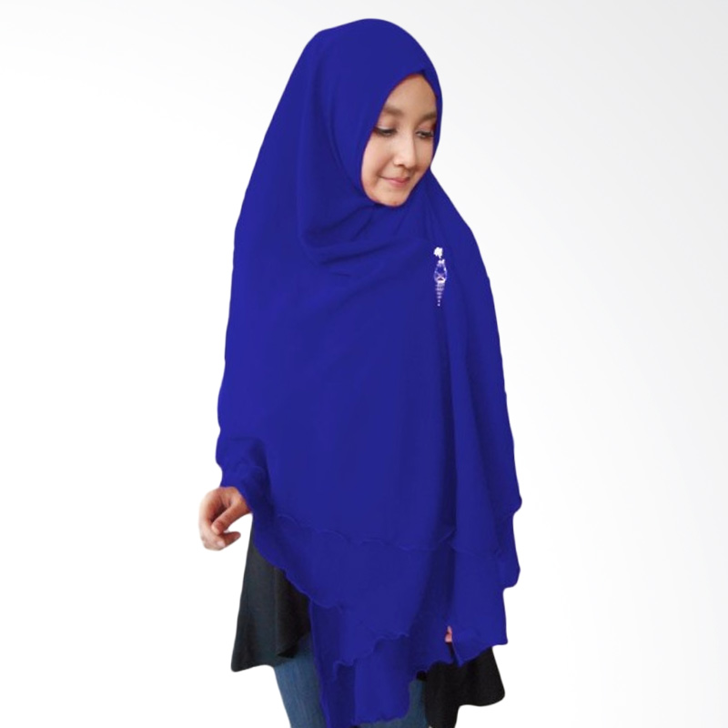 jual milyarda oki panjang kerudung syar i biru tua jual milyarda oki panjang kerudung syar i biru tua