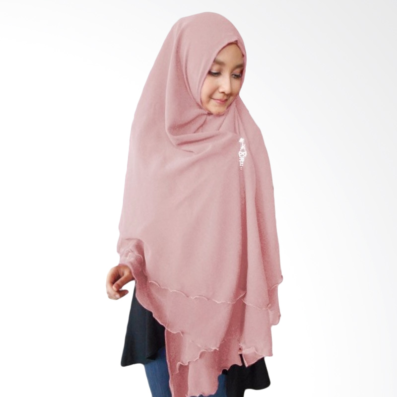 Milyarda Hijab Oki Panjang Kerudung Syar'i - Dusty Pink