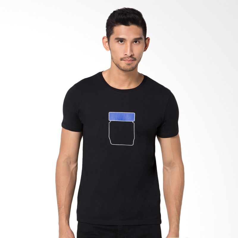 Minarno Jar Short Sleeves T-shirt - Black Extra diskon 7% setiap hari Extra diskon 5% setiap hari Citibank – lebih hemat 10%