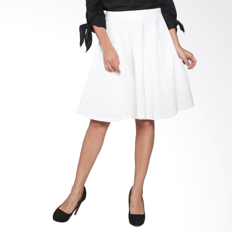 Mint Kiera Skirt MR16110402 Rok - Off White