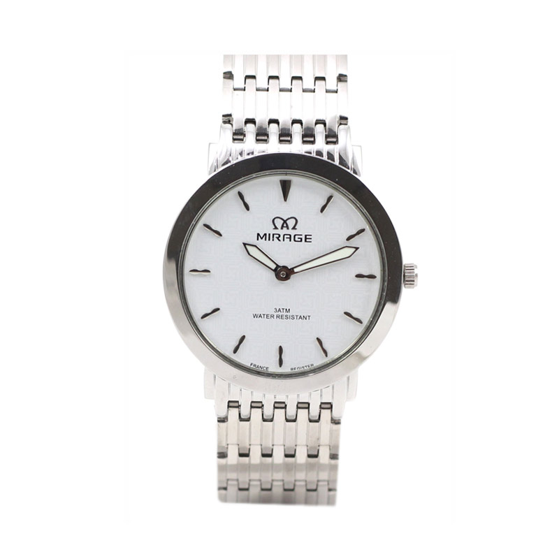 Mirage 7392 BRP-M Japan Technology Original Jam Tangan Wanita - White