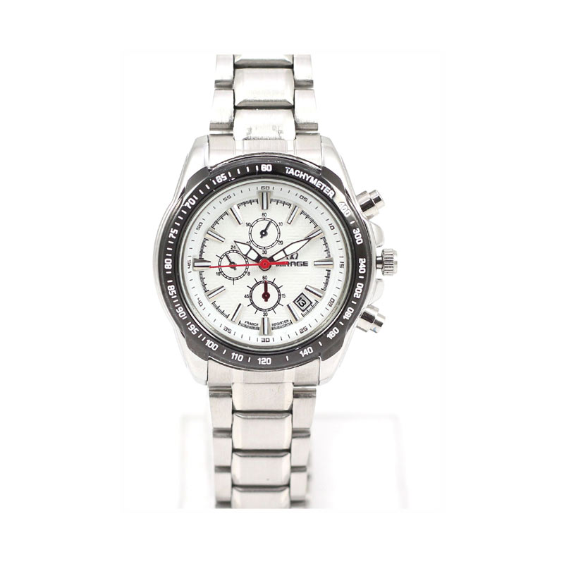 Mirage 8305 BRP-L Japan Technology Original Jam Tangan Wanita - White