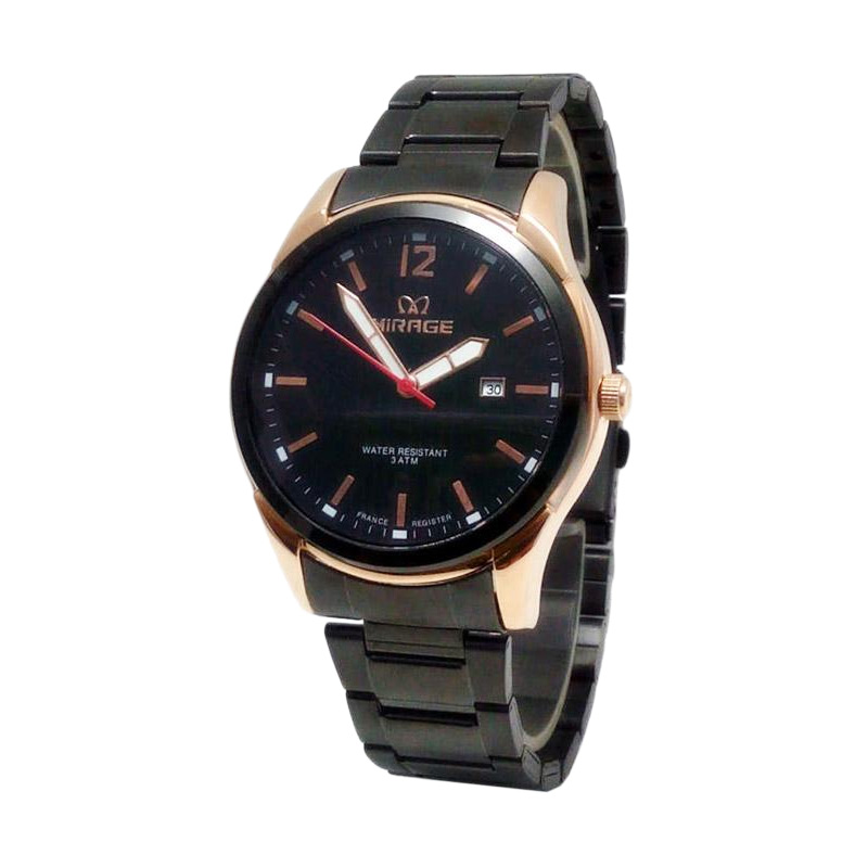 Mirage 123 Jam Tangan Pria - Rose Gold