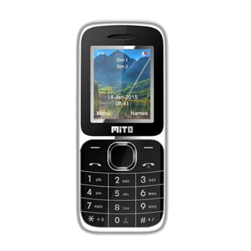 Mito 112 Candybar Handphone - Black