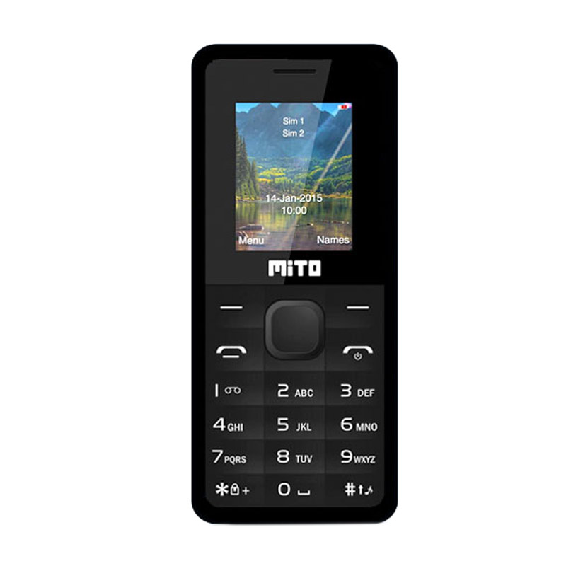 Mito 168 Candybar Handphone - Black