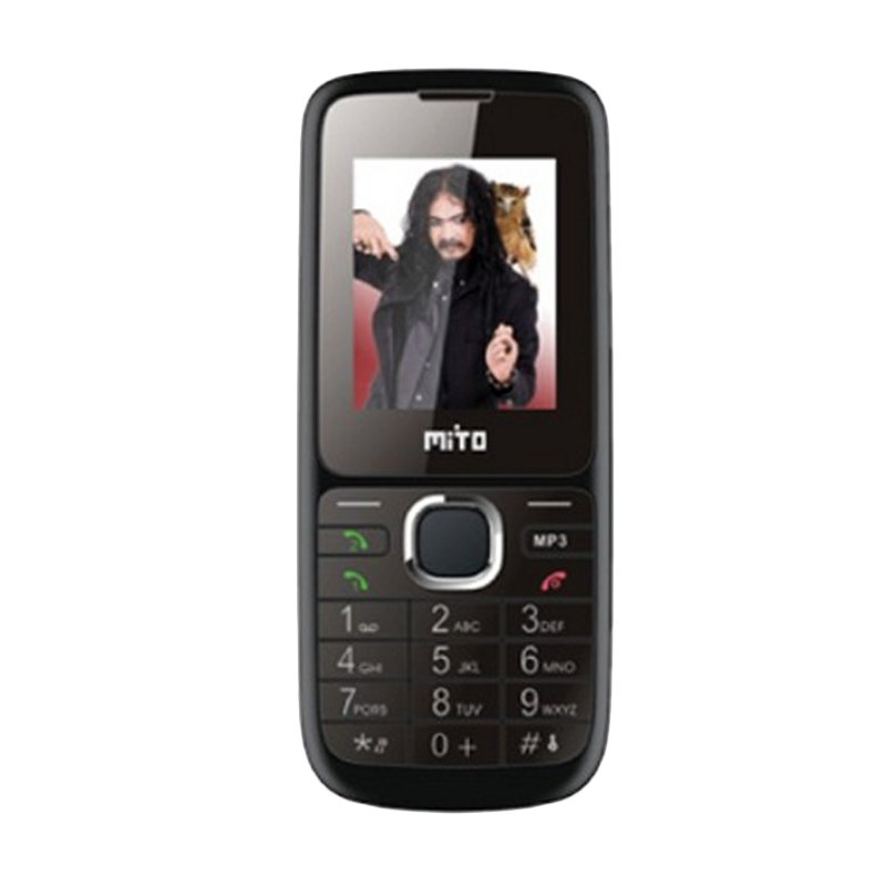 Mito 238 Handphone - Hitam