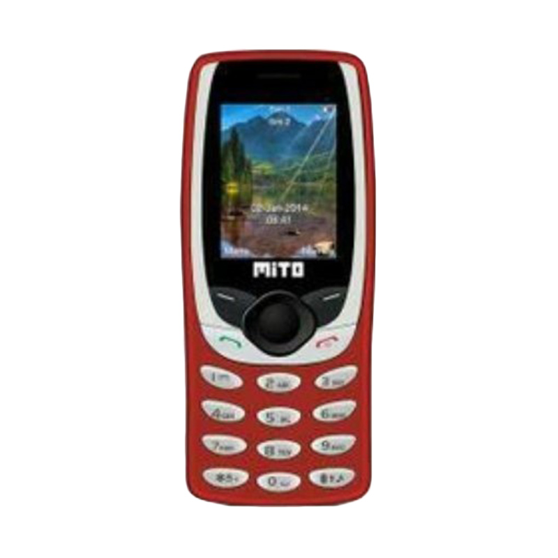 Mito 268 Handphone - Merah