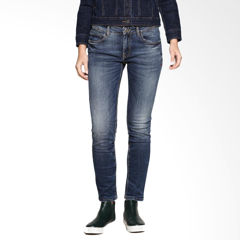 Miyoshi Jeans Skinny Medium DAMY003BL Celana Wanita - Medium Indigo