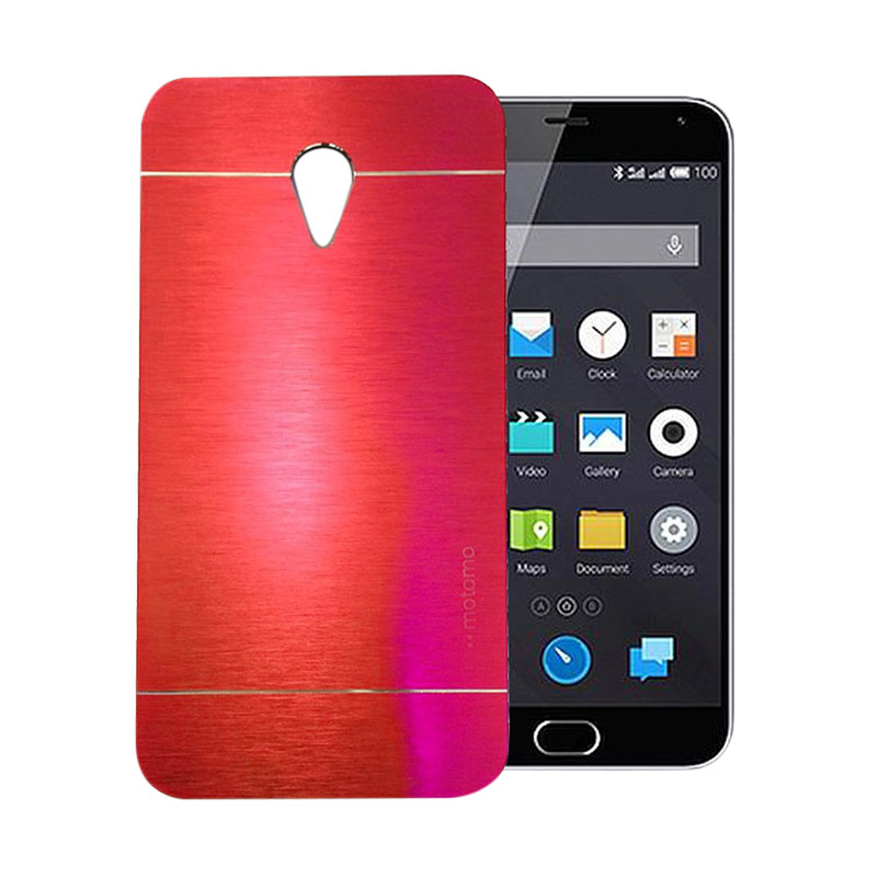 Jual Motomo Metal Backcase Casing for Meizu M2 Note - Merah Online – Harga & Kualitas