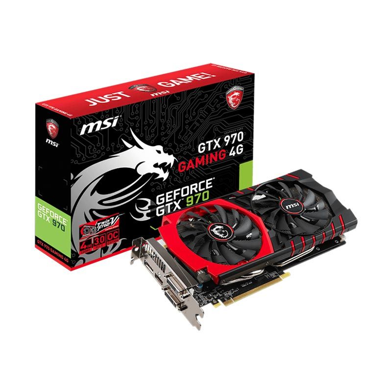 Jual MSi GTX 970 Gaming 4G VGA Card di Seller JC Com - Kota Jakarta Pusat, DKI Jakarta | Blibli