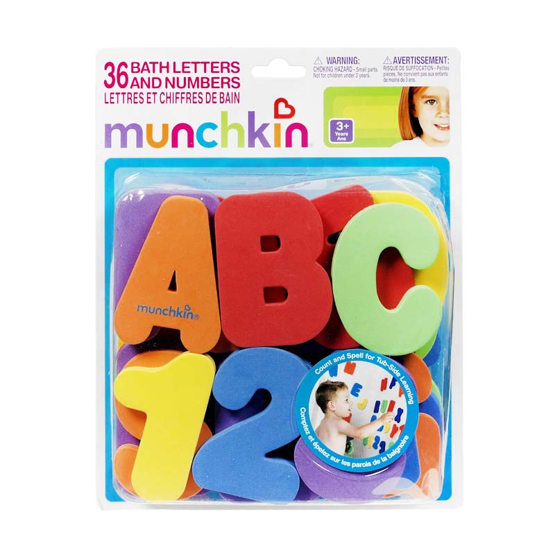 Jual Munchkin Bath Letters And Numbers Mainan Anak di Seller SUSPEND