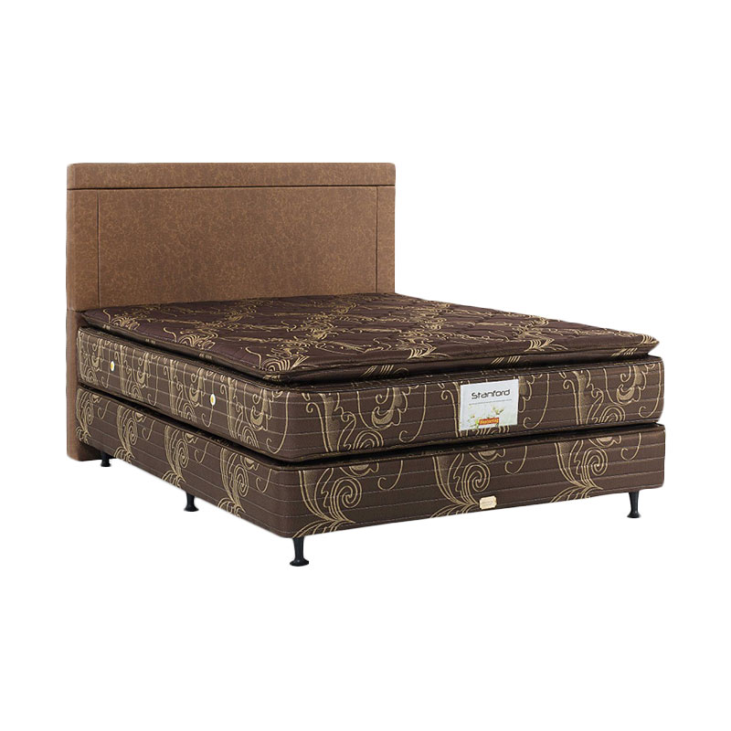 jual musterring kasur springbed stanford pillow top headboard benfica set 120x200 khusus jual musterring kasur springbed stanford pillow top headboard benfica set 120x200 khusus