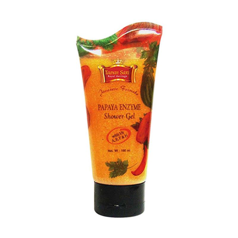 jual taman sari papaya enzyme shower gel 200 ml jual taman sari papaya enzyme shower gel 200 ml
