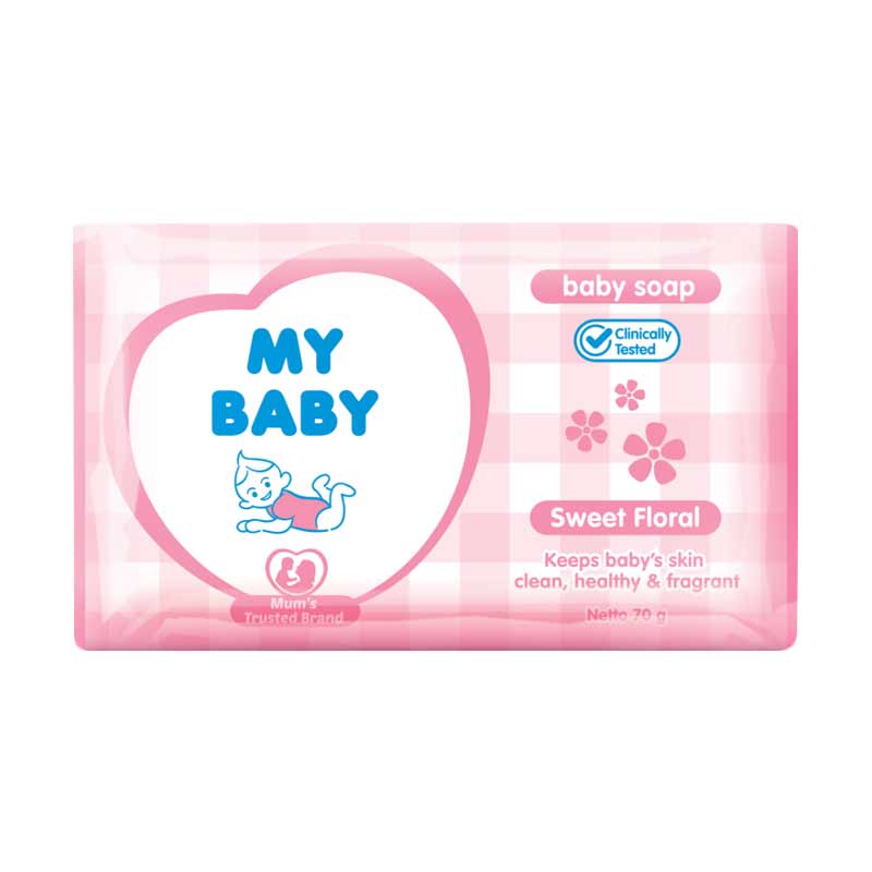 Jual My Baby Soap Sweet Floral Sabun Bayi [60 g] di Seller Swalayan ...