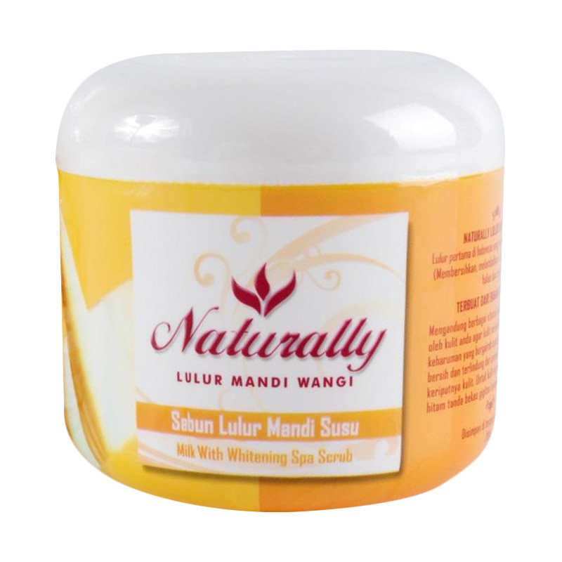Jual Naturally Sabun Lulur Mandi Susu [200 gr] Online