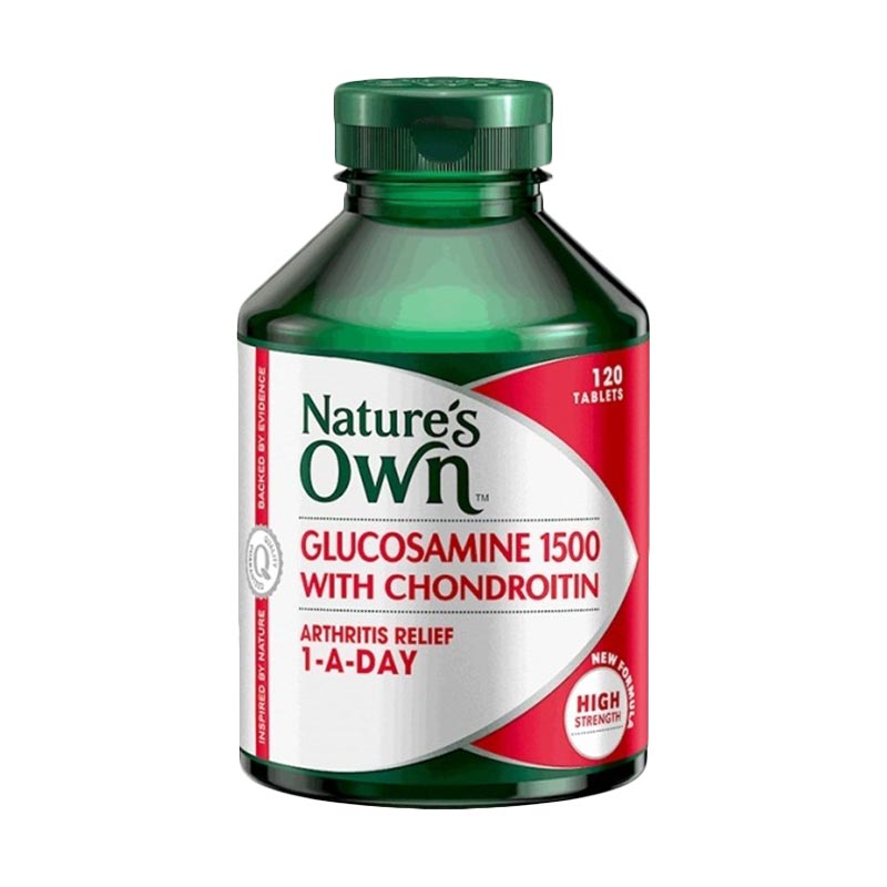 Jual Nature's Own 1500 Glucosamine With Chondroitin Multivitamin