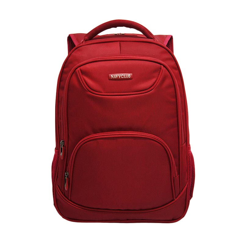jual navy club laptop waterproof 8297 tas ransel free bag cover merah harga jual navy club laptop waterproof 8297 tas ransel free bag cover merah harga