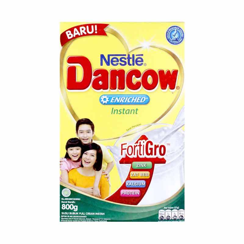 jual dancow instant fortigro plain 800 gr harga jual dancow instant fortigro plain 800 gr harga