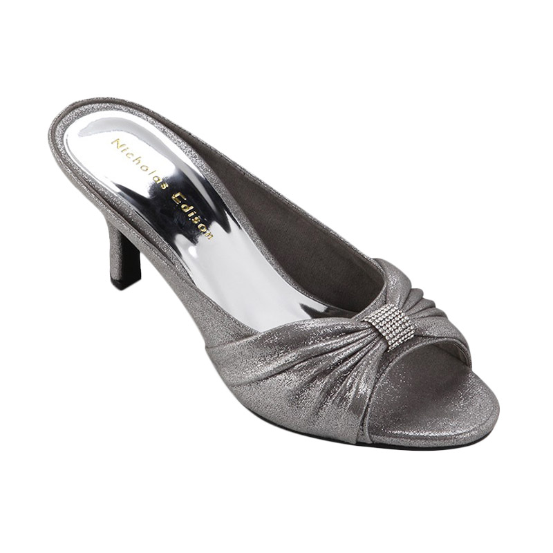 Nicholas Edison Heel Joylin Grey Sepatu Wanita