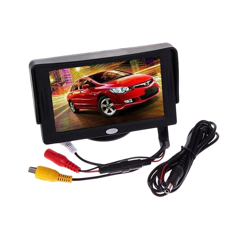 Jual Nicholas Edison Layar Monitor TV Mobil - Hitam [3 Inch] di Seller