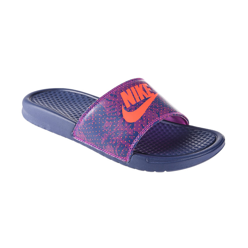 Jual Nike Wmns Benassi Jdi Print 618919-585 Sandal - Purple Di Seller ...