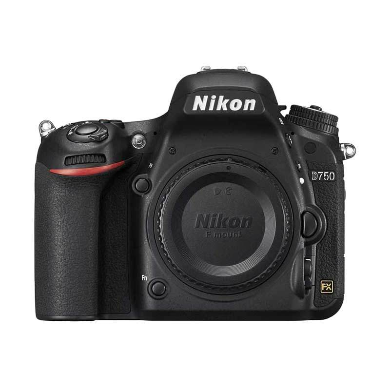 Nikon D750 Kamera DSLR - Hitam [Body Only]