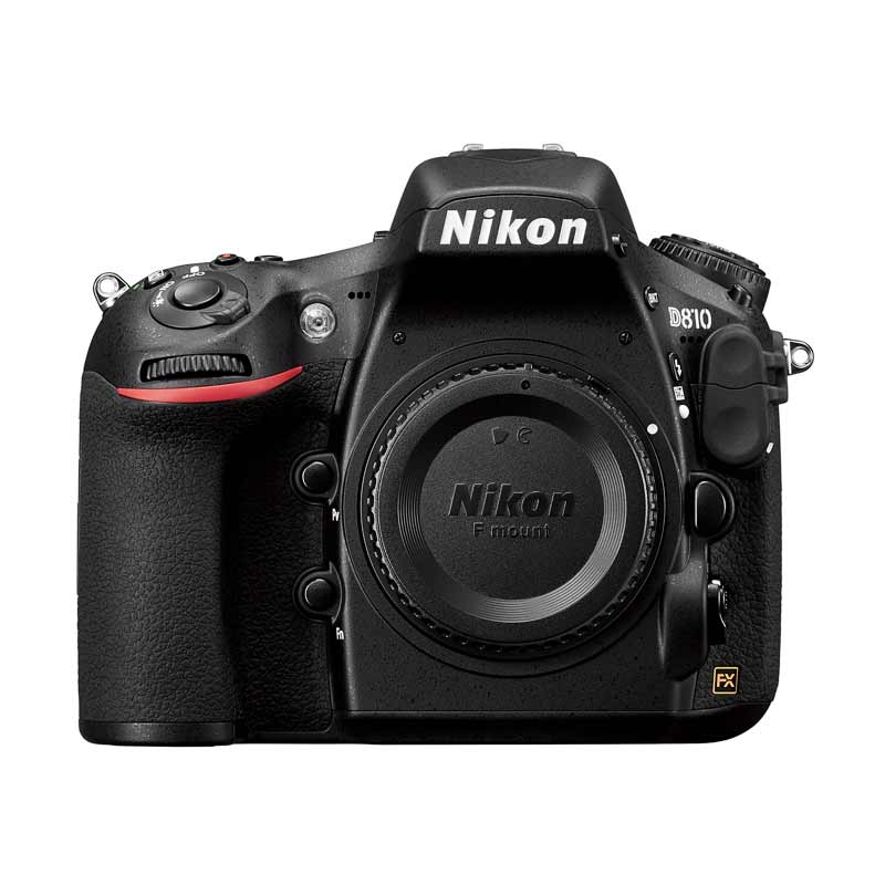 Nikon D810 Body Only Kamera DSLR - Black + Free LCD Screen Guard