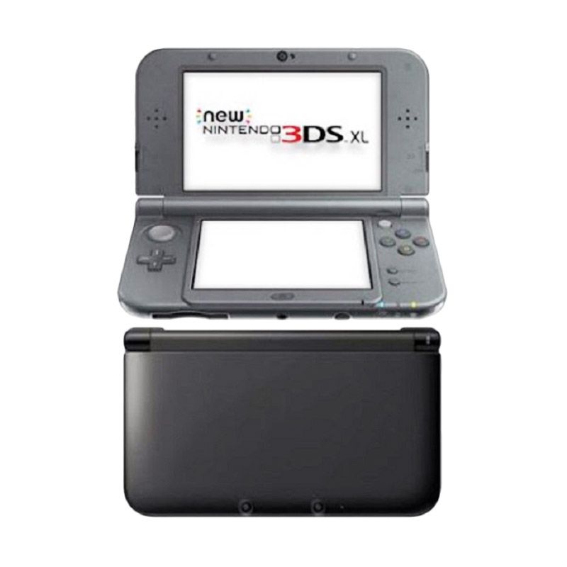 Jual Nintendo New 3DS XL Hitam Metalik CFW 32GB FULL GAME