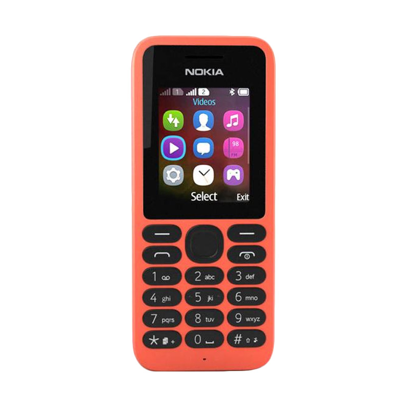 Nokia 130 Handphone - Merah [Dual SIM]