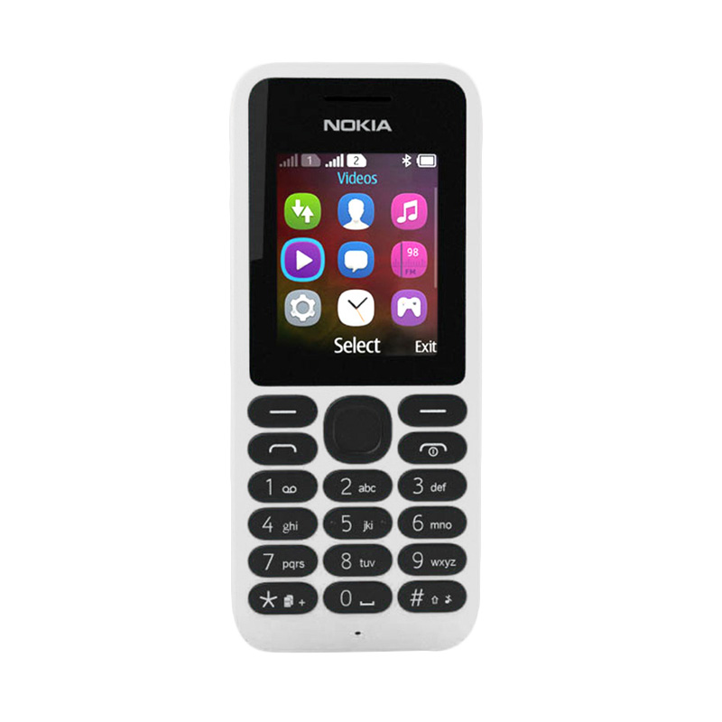 Jual Nokia 130 Handphone - Putih [Dual SIM] Terbaru
