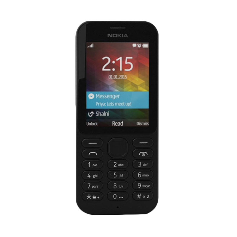 Nokia 215 Dual SIM - 8 MB - Hitam